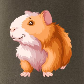 Morča - kreslené, bielo oranžové