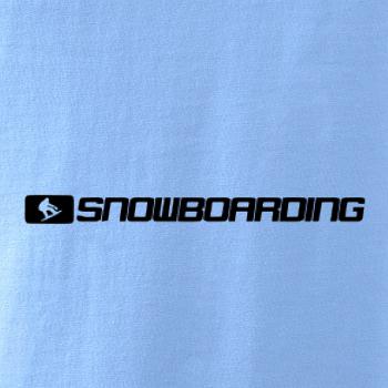 Snowboarding nápis Snowboarding nápis
