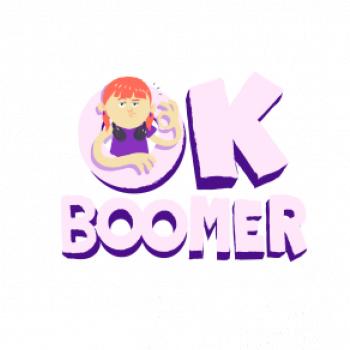 Ok boomer holka
