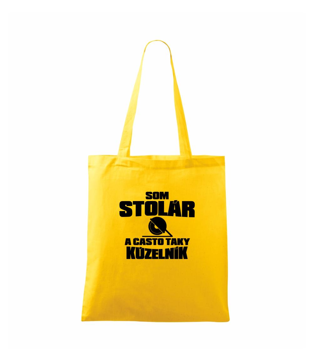 Vtipné tričká pre stolárov - Stolár kúzelník - Taška bavlnená
