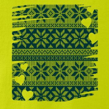 Vianočný vzor v rámčeku