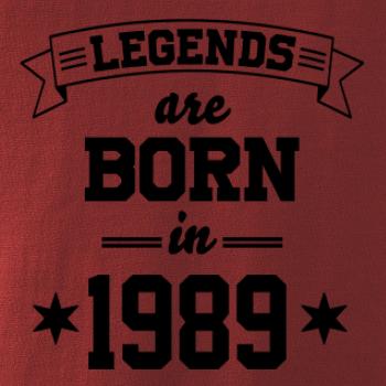 Legends are born in 1989