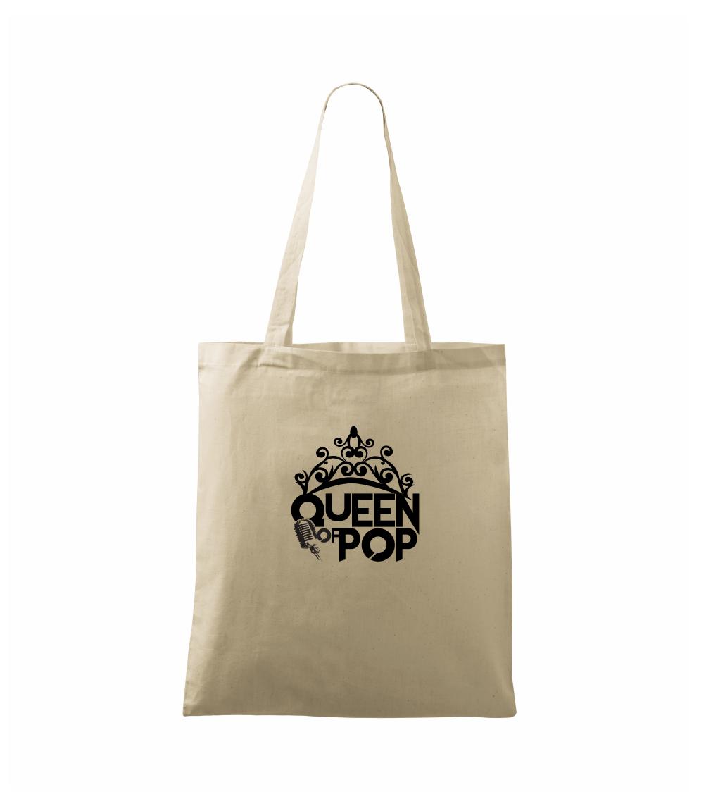 Hudobné tričká - Queen of Pop - Taška bavlnená