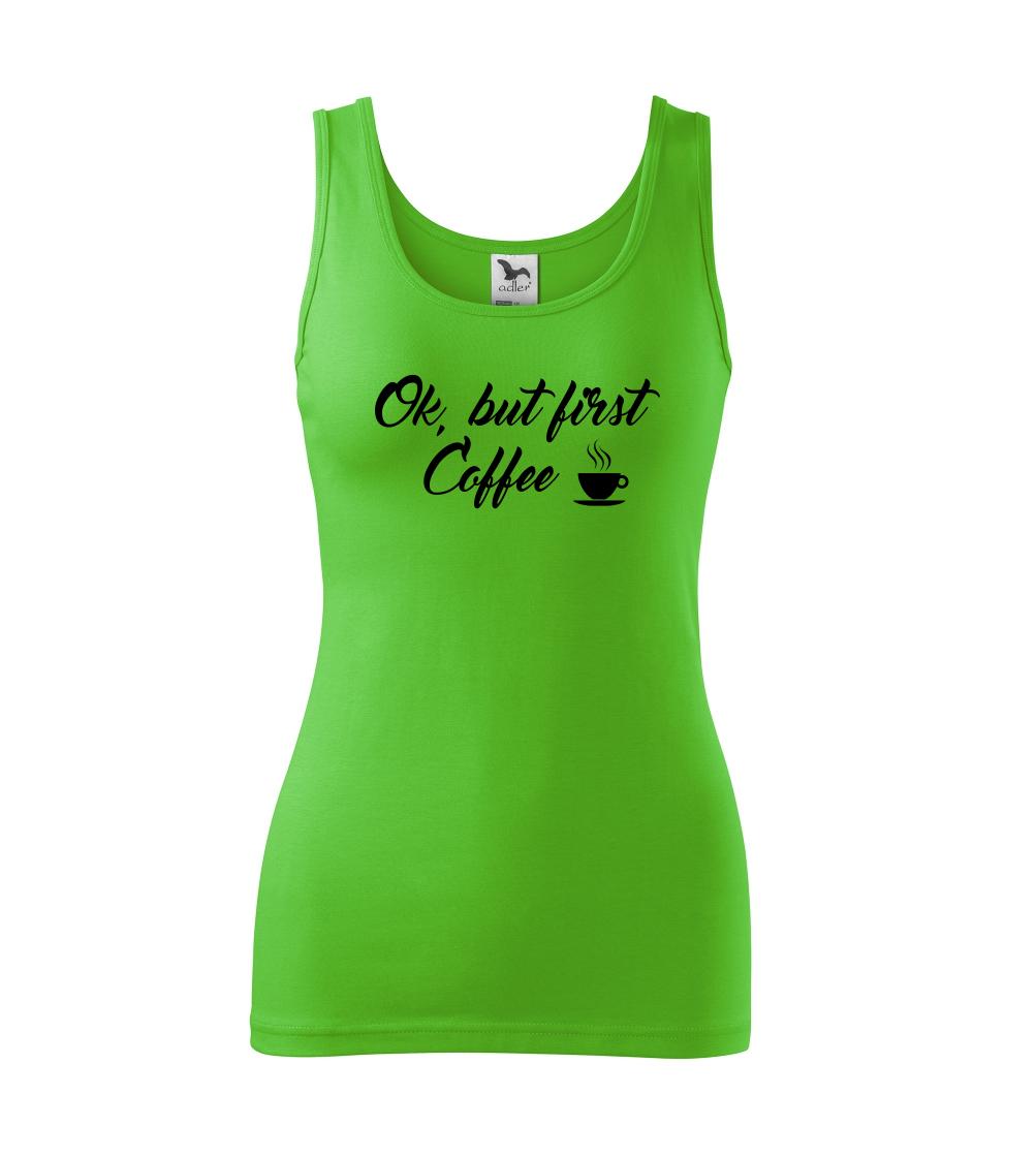 Ok, but first coffee-milk