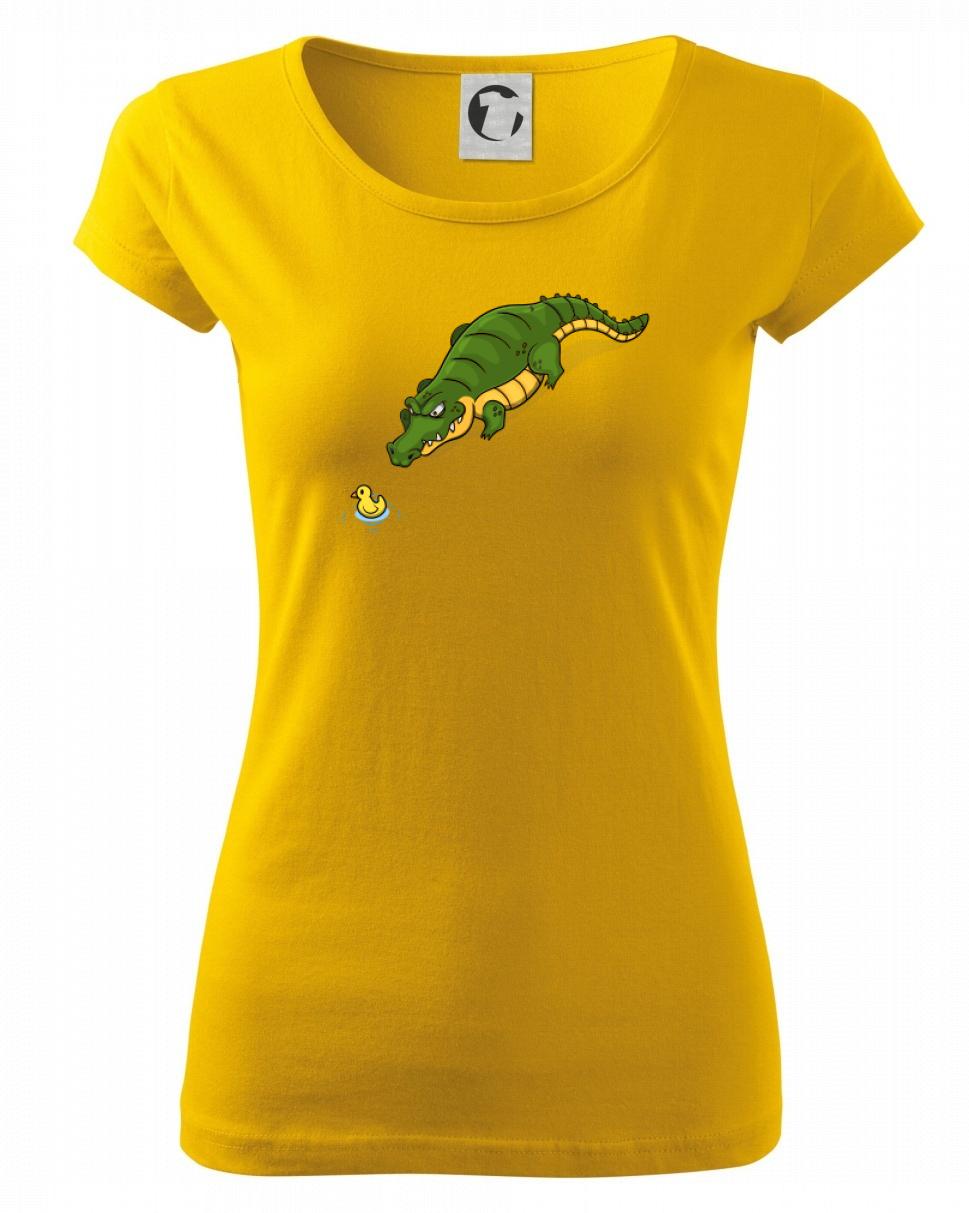 Krokodíl zelený s kačičkou