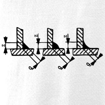 Zvárač - Kútový zvar