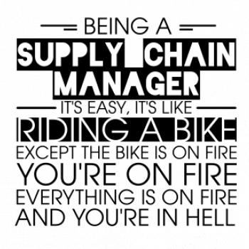 Being a hain supply manager - bike