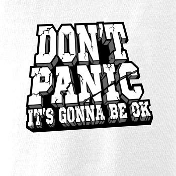 Don't panic kameň Don't panic kameň