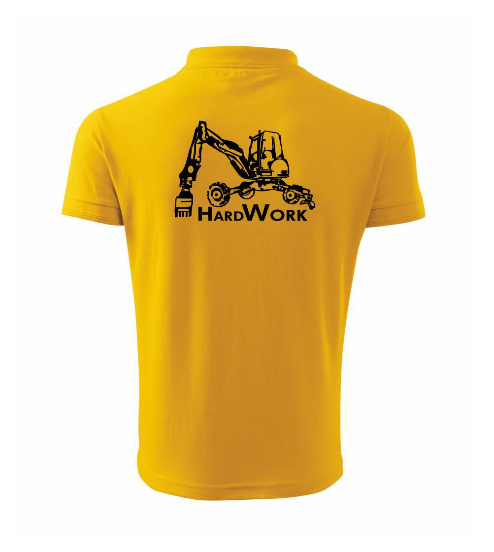 Hard Work kráčajúce rýpadlo