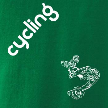 Cycling nápis šikmo