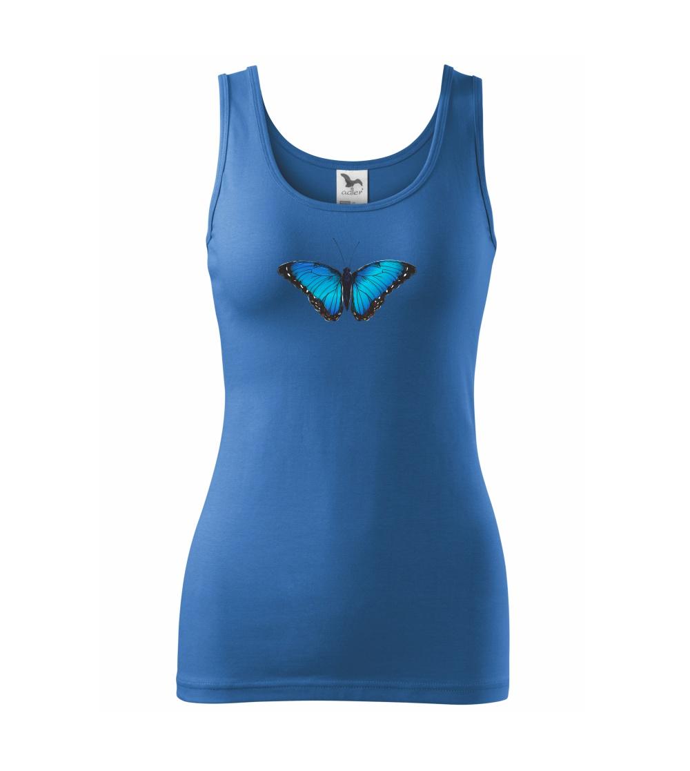 Motýľ Babôčka Morpho Peleides