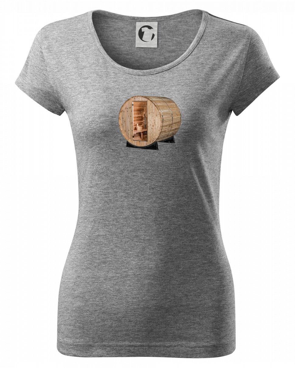 Vonkajšia sauna z boku