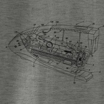 Nákres kancelárska zošívačka