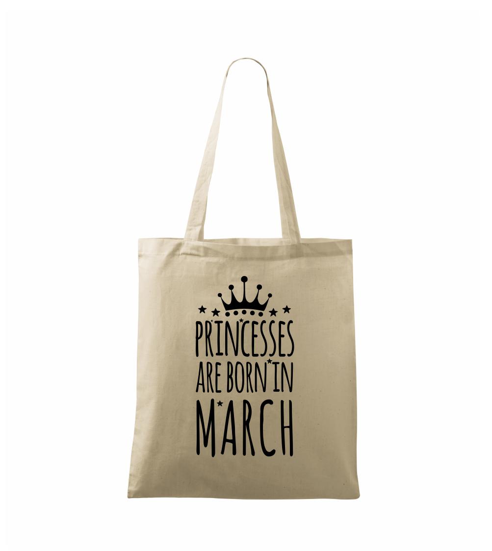 Princesses are born in March