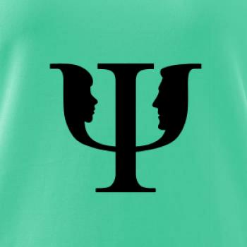 Psychológia logo muž a žena Psychológia logo muž a žena