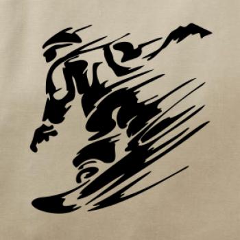 Rychlý snowboardista