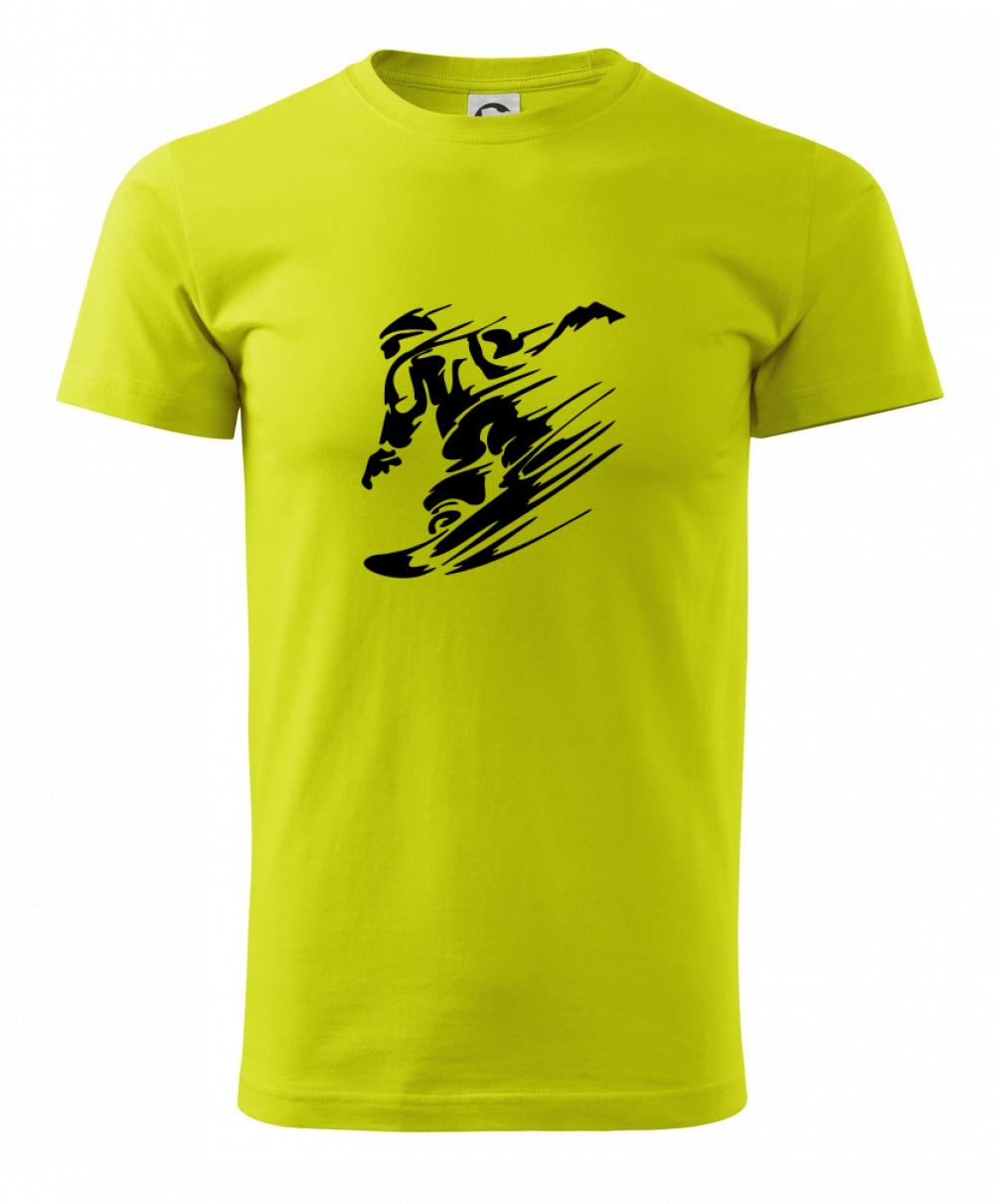 Rychlý snowboardista Rychlý snowboardista