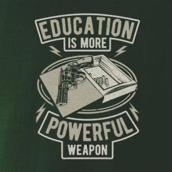 Education Is More Powerful Weapon