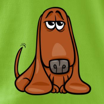 Baset - kreslený hnedý