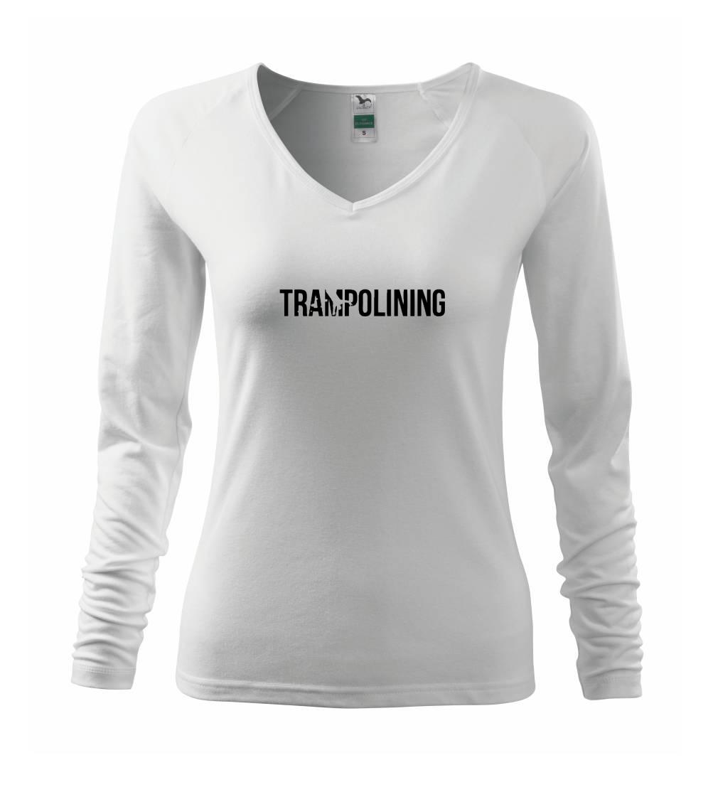 Tričká na jump - Trampolining - Tričko dámske Elegance