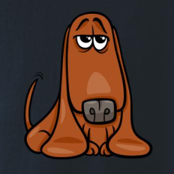 Baset - kreslený hnedý