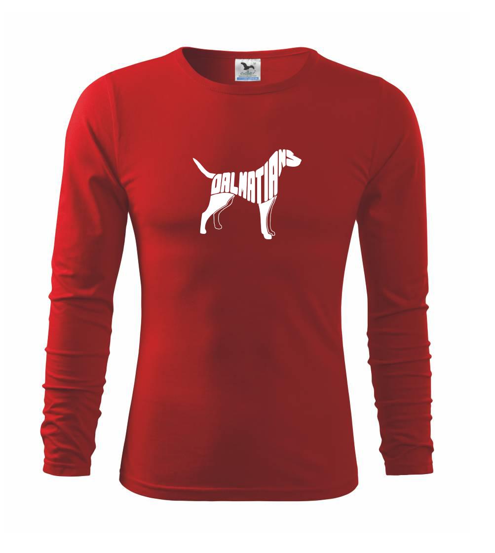 Ostatné psie plemená - Dalmatin - Tričko detské Long Sleeve