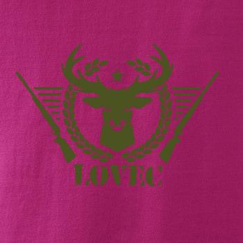 Lovec - jeleň a zbrane