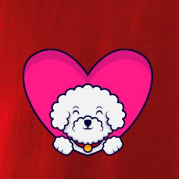 Bišónik zalezený v srdci