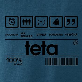 Čiarový kód - teta