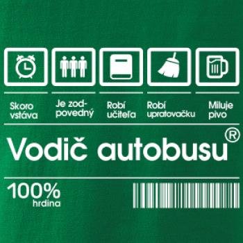 Čiarový kód - Vodič autobusu / Vodička autobusu Čiarový kód - Vodič autobusu / Vodička autobusu
