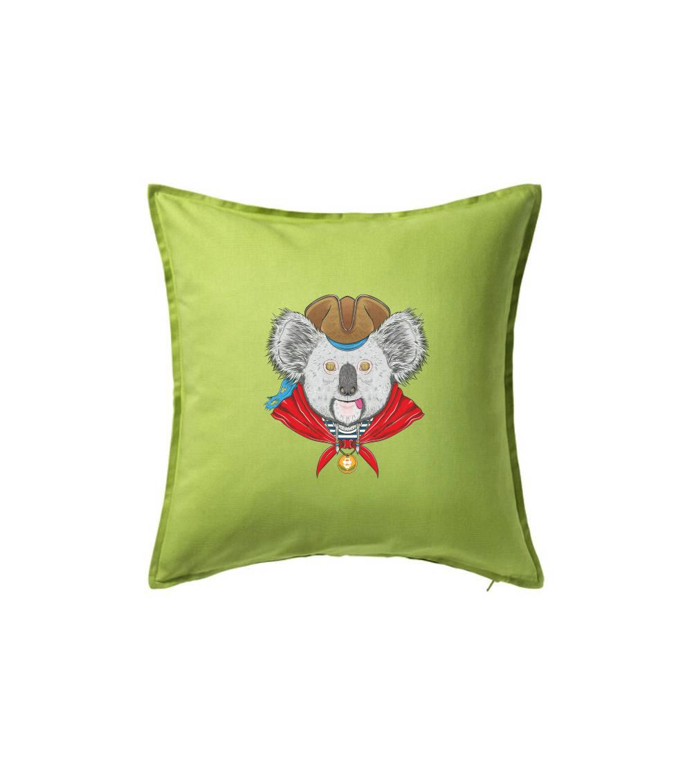 Vodácke tričká - Koala námorník - Vankúš 50x50