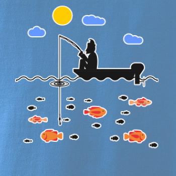 Rybár, ktorý má smolu na loďke