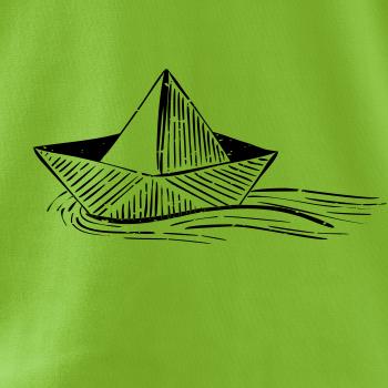 Letná romantika - papierová loďka