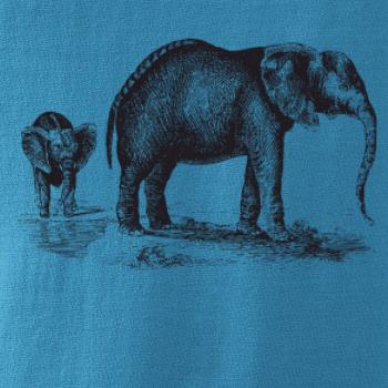 Slonica a sloníča kreslené