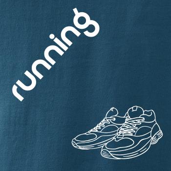 Running nápis šikmo Running nápis šikmo