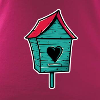 Farebná búdka pre vtáky