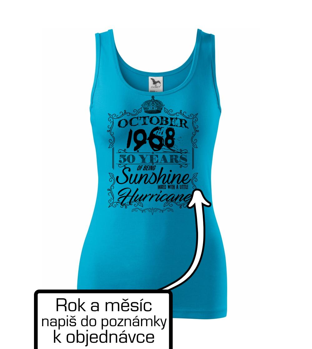 Sunshine with Hurricane (vlastný rok a mesiac)