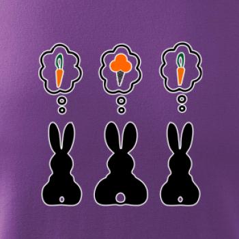 Králici premýšľajú, čo by zožrali