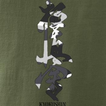 Kyokushin maskáčový nápis