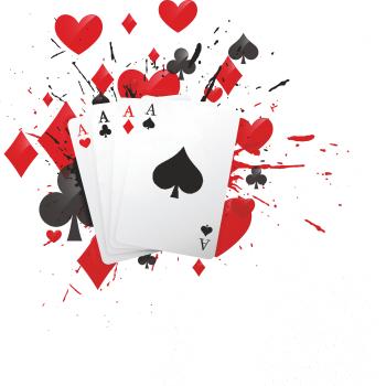 Poker karty splash Poker karty splash