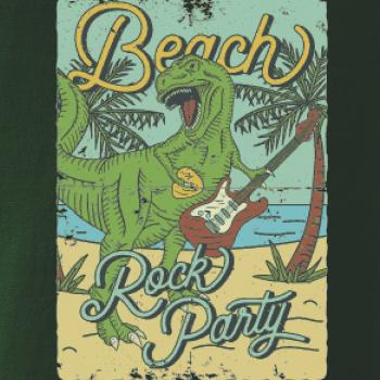 Beach rock party