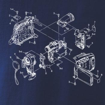 Nákres videokamera stará