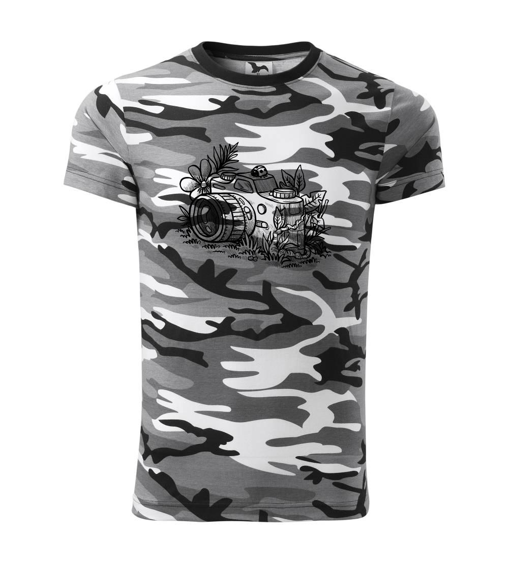 Foťák kreslený lienka Foťák kreslený lienka