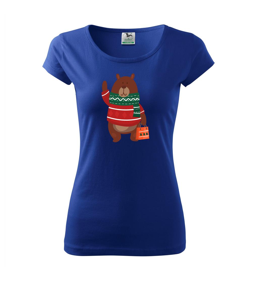 Medveď s darčekom Medveď s darčekom