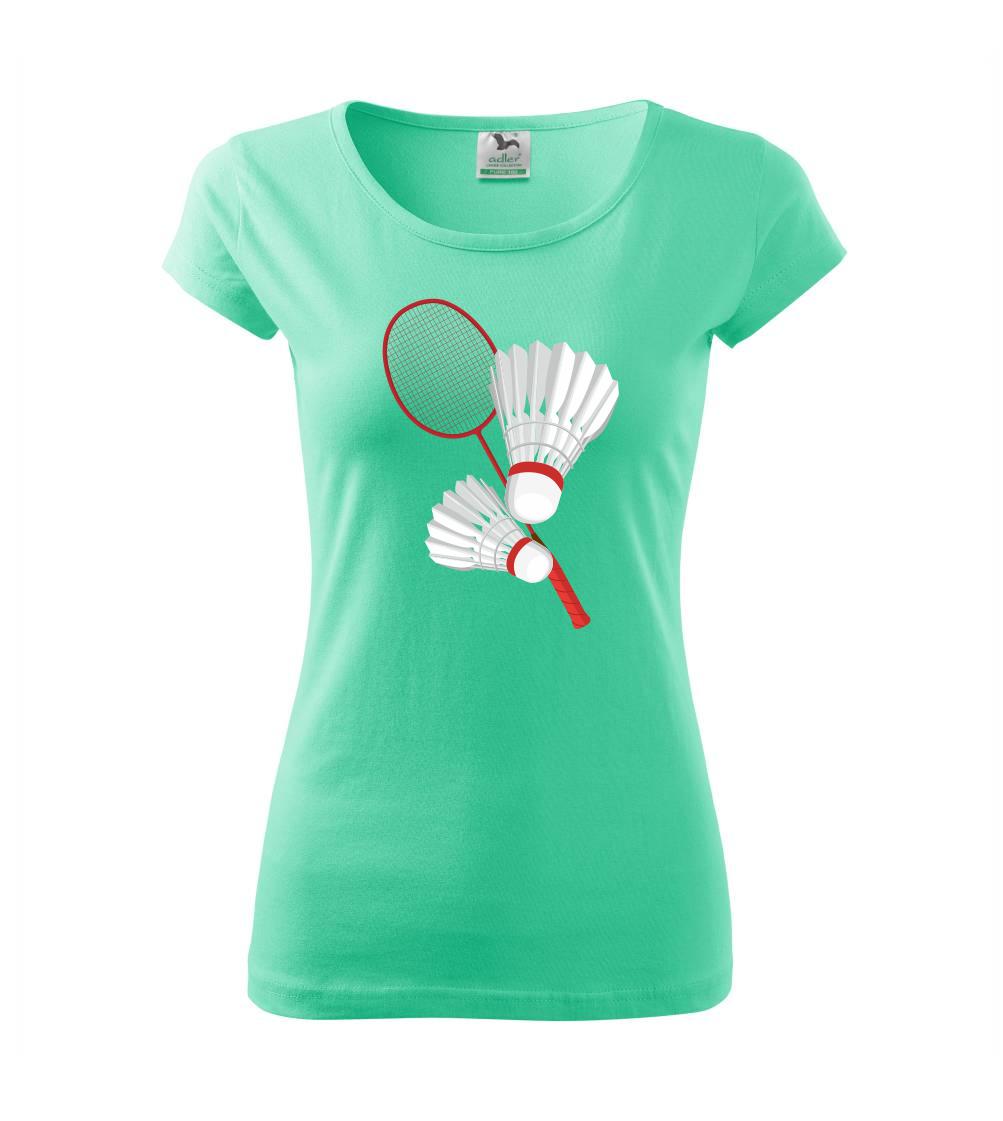 Bedminton - pálka a košík Bedminton - pálka a košík