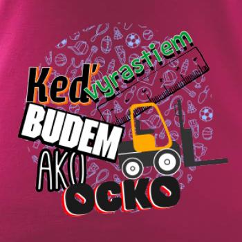 Keď vyrastiem budem ako ocko jašterica 