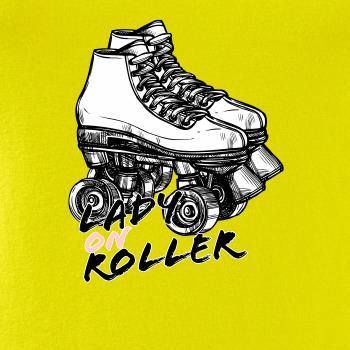 Lady on roller