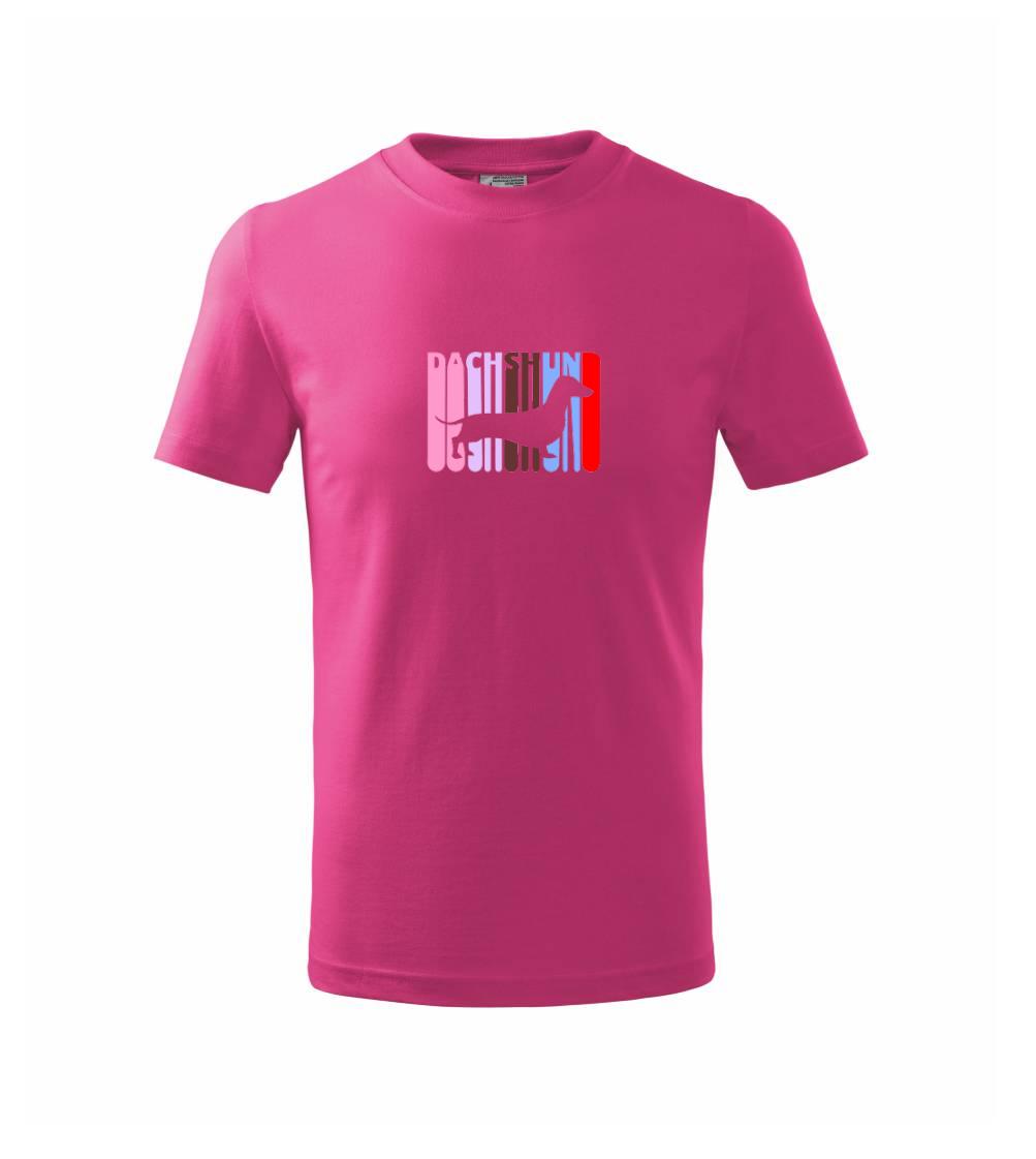 Jazvečík Roztečený nápis