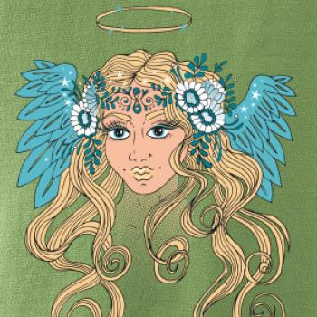 Anjel maľovaný - žena (Pecka design)