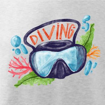 Diving obrázok kreslený
